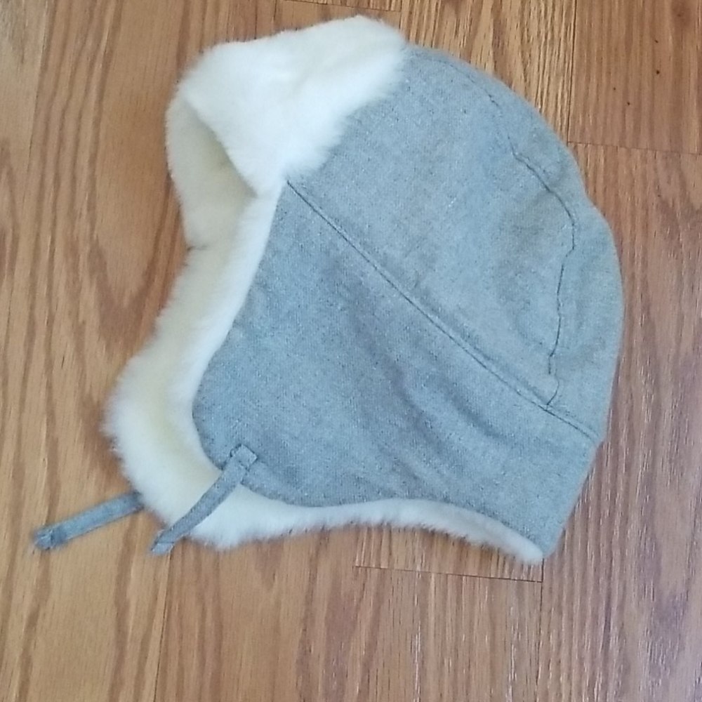 Baby‎ gap fur hat 6-12mo
